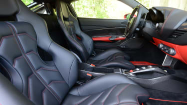Ferrari 488 GTB seats