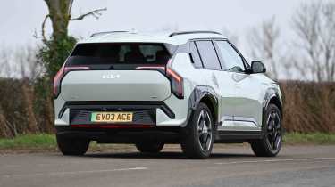 Kia EV3 - rear cornering