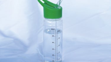 Morrisons Green Straw Flip Bottle