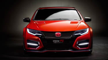 New Honda Civic Type R concept front