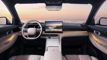 Refreshed Geely EX5 - interior