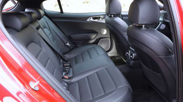 Kia Stinger - rear seats