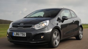 Kia Rio front tracking