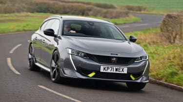 Peugeot 508 PSE long termer - first report front cornering