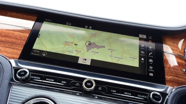 Bentley Continental GT - infotainment touchscreen