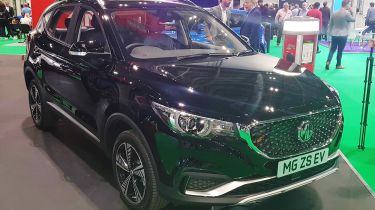 MG ZS EV - London Motor Show front
