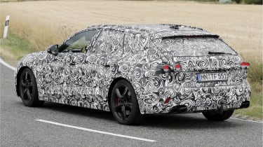 2023 Audi S4 Avant spyshots - rear angled