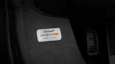 McLaren MSO HS plaque