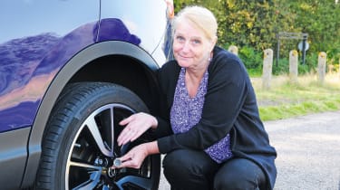 Nissan Qashqai long-termer wheel