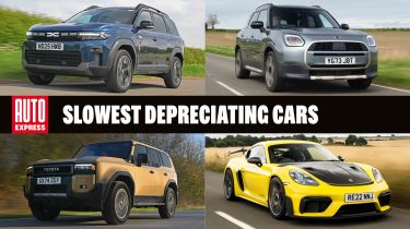 Slowest depreciating cars Sept 2025