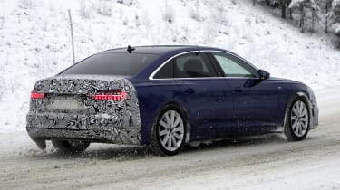 Audi A6 facelift spyshot 6