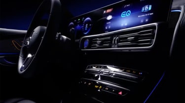 Mercedes EQ C interior – teaser 3