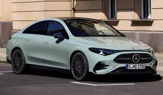 Mercedes CLA hybrid - front angled