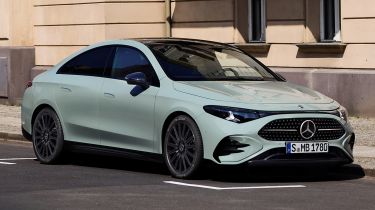 Mercedes CLA hybrid - front angled