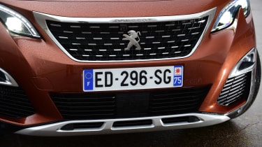 Peugeot 3008 brown - front detail