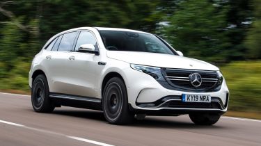 Mercedes EQC - front tracking