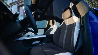 Mercedes CLA with EQ Technology - front seats