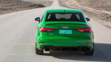 Audi RS3 Saloon 2017 - rear tracking 2