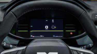 Dacia Jogger facelift - dials