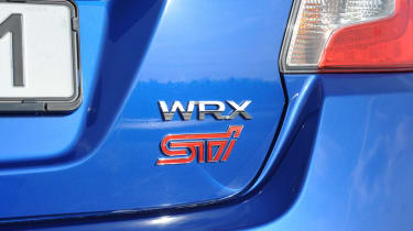 Subaru WRX STi badge