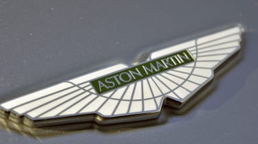 Aston Martin Rapide S badge