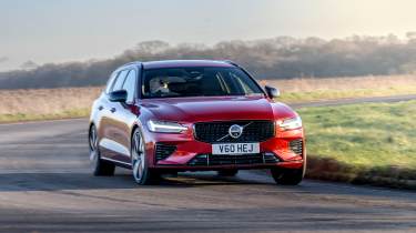 Volvo V60 - front cornering