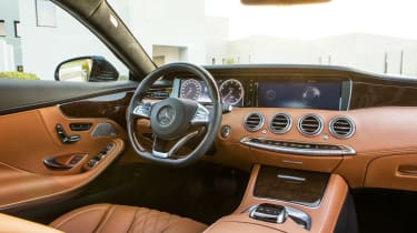 Mercedes S-Class Coupe interior