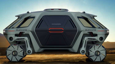 Hyundai Elevate walking robot car - pictures  Auto Express