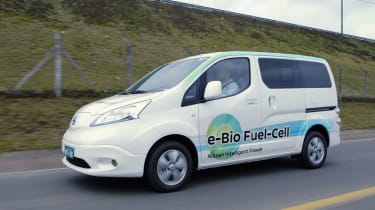 Nissan e-Bio Fuel Cell prototype vehicle