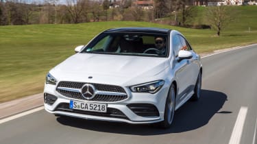 Mercedes CLA - front tracking