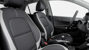 Kia Picanto facelift - front seats