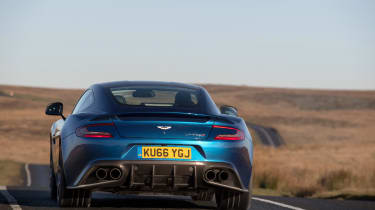 Aston Martin Vanquish S - rear tracking 2