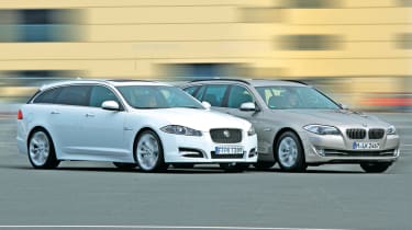 Jaguar XF Sportbrake vs BMW 5 Series Touring