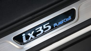 Could you live with a hydrogen fuel cell car - ix35 badge