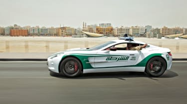 Aston Martin One-77 police car