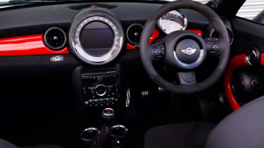 MINI JCW Roadster interior
