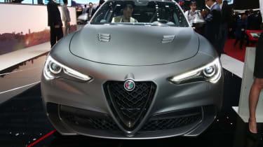Alfa Romeo Stelvio NRING - Geneva full front