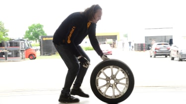 Summer tyre test 2021 - fitting