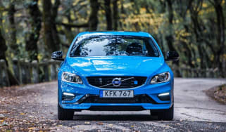 Volvo V60 Polestar - front blue