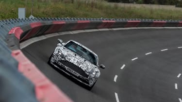 Aston Martin DB11 prototype - front banking