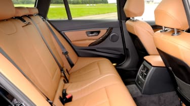BMW 330d Touring rear seats