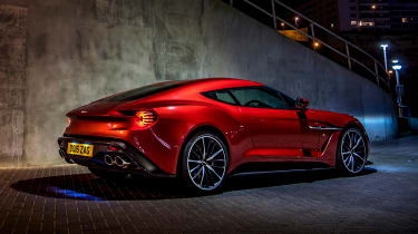 Aston Martin Vanquish Zagato - rear static night