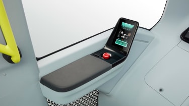 Toyota e-Palette - control panel