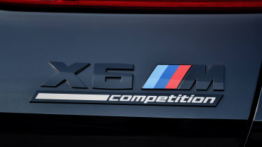 BMW X6 M Competition - badge