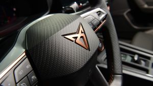 Cupra Leon - steering wheel