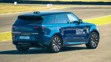 Range Rover Sport EV prototype - rear