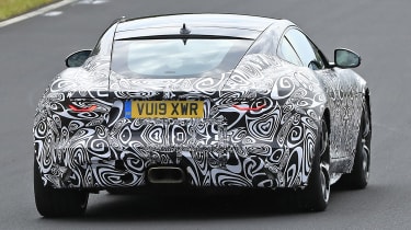 Jaguar F-Type - spied - rear tracking