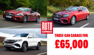 Mercedes three-car garage - header image