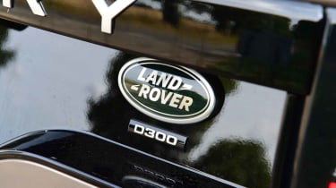 Land Rover Discovery badge detail