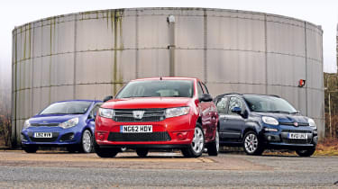 Dacia Sandero vs rivals